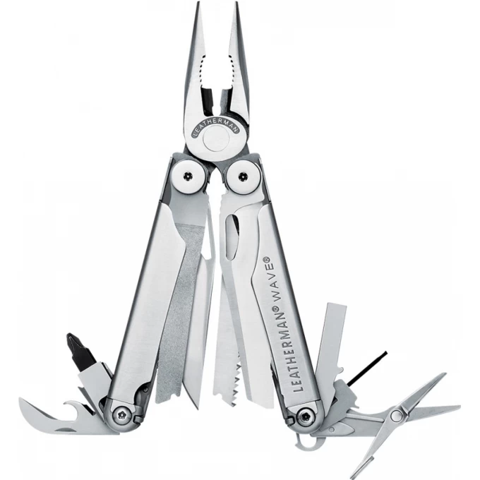 Мультитул LEATHERMAN WAVE GIFT с кожаным чехлом в подарочной упаковке 830082 Мультитул LEATHERMAN WAVE GIFT с кожаным чехлом в подарочной упаковке 830082